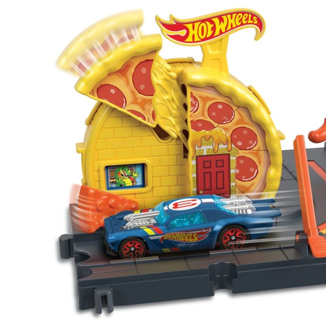 HOT WHEELS CITY EXPLORER SPEEDY PIZZA PICK UP VIVMTHMD53_HKX44