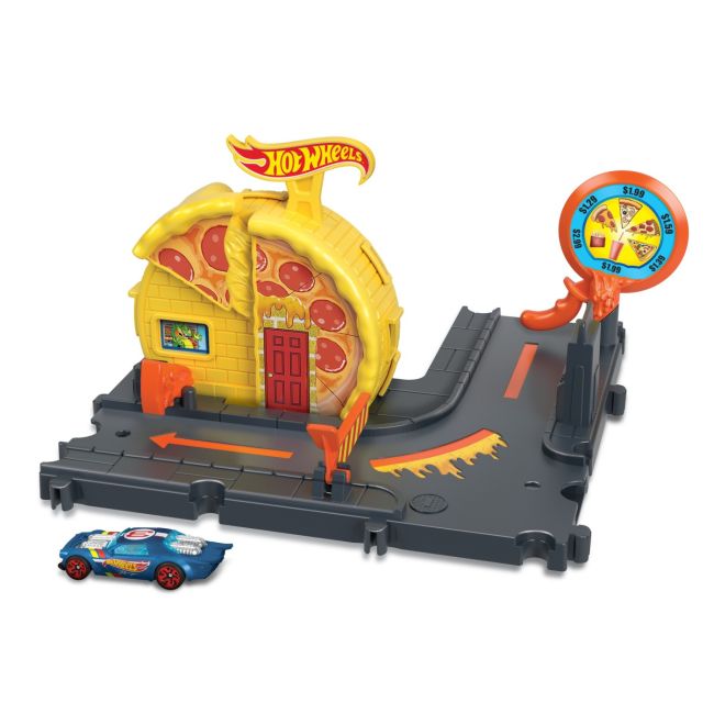 HOT WHEELS CITY EXPLORER SPEEDY PIZZA PICK UP VIVMTHMD53_HKX44