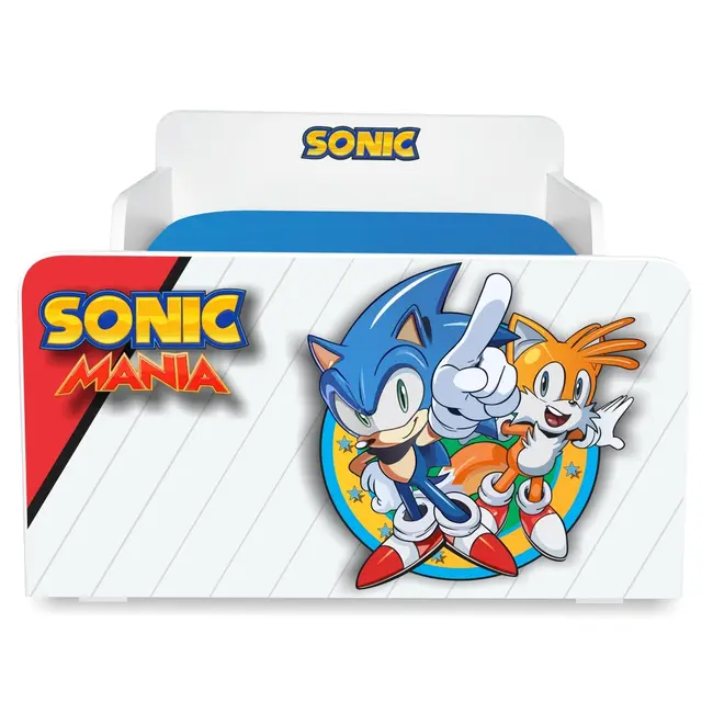 Pat Start Sonic 2-8 Ani + Saltea 140x70x12 Cm SmartNest cu lana + Husa Impermeabila - Pc-pch-pro-str-son-70