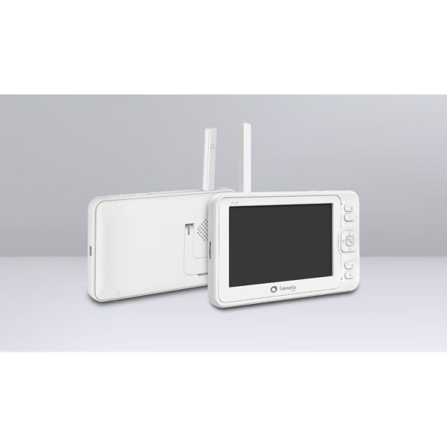 Lionelo - Video monitor Babyline 6.2, Conexiune Wi-Fi, Pana la 8h de functionare, Comunicare bidirectionala, Senzor de temperatura, Alb BYNLOC-BABYLINE_6.2_WHITE