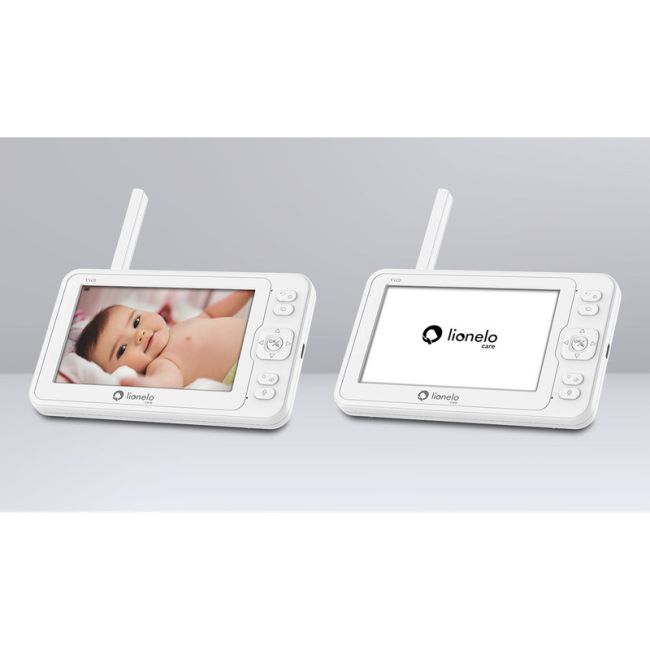 Lionelo - Video monitor Babyline 6.2, Conexiune Wi-Fi, Pana la 8h de functionare, Comunicare bidirectionala, Senzor de temperatura, Alb BYNLOC-BABYLINE_6.2_WHITE
