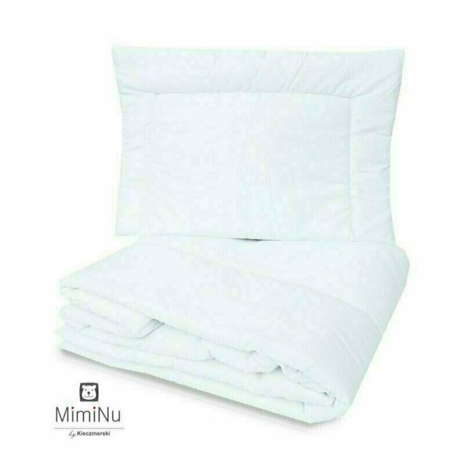 MimiNu - Set lenjerie patut 5 piese, Cu volanase, Cu pilota si perna, Din bumbac certificat Oeko Tex Standard 100, Pentru patut 120x60 cm, Colectia Royal, Nepal Green BYN6426972019996