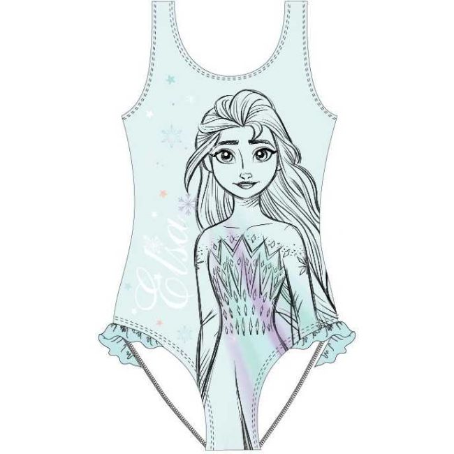 Costum baie intreg Frozen Elsa EPLUSM EPMDISFROZ52449456 BBJEPMDISFROZ52449456_Albastru_116/122