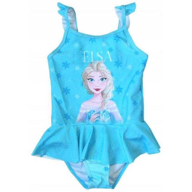Costum baie intreg Frozen Elsa EPLUSM EPMDISFROZ5244A415 BBJEPMDISFROZ5244A415_Albastru_128/134