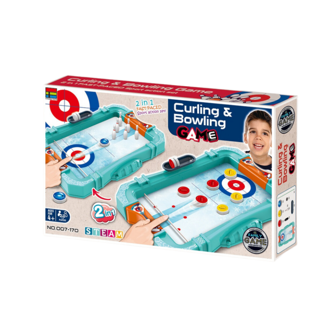 Joc 2 in 1 - bowling & curling