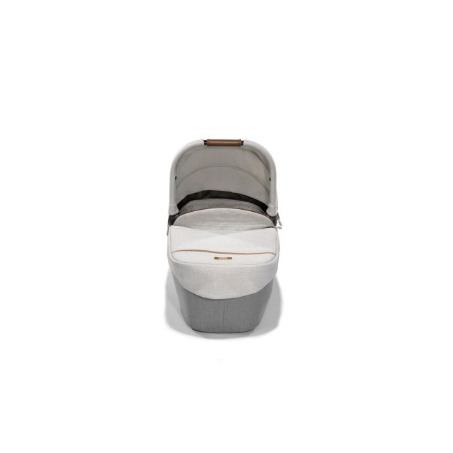 Joie - carucior pentru copii ultracompact  3 in 1 parcel oyster / i-snug shale ( carucior parcel oyster + landou ramble xl oyster + scoica auto i-snug cu tetiera reglabila, nastere - 75 cm, shale)  bbba1219peoys000set