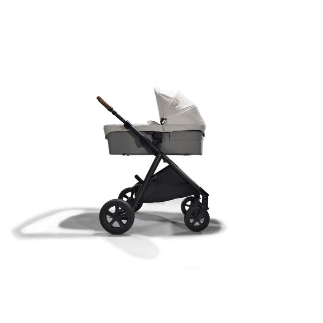 Joie - carucior pentru copii ultracompact 2 in 1 parcel, nastere - 22 kg, signature oyster (carucior parcel pine + landou ramble xl oyster) bbbs2112aaoys000set