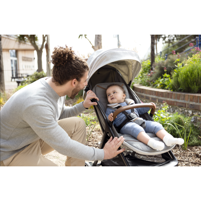 Joie - carucior pentru copii ultracompact 2 in 1 parcel, nastere - 22 kg, signature pine (carucior parcel pine + landou ramble xl pine) bbbs2112aapne000set