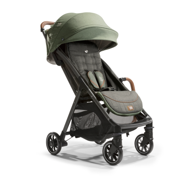 Joie - carucior pentru copii ultracompact 2 in 1 parcel, nastere - 22 kg, signature pine (carucior parcel pine + landou ramble xl pine) bbbs2112aapne000set
