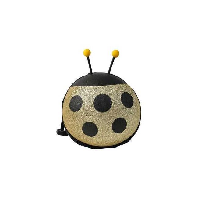 Mini Ghiozdan Prescolari Buburuza Stralucitoare Supercute EBS837 BBJEBS837_Auriu