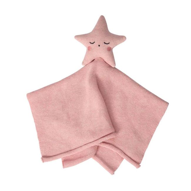 Paturica din bumbac organic cu jucarie Star Clevamama 3494 SUPclvm_3494