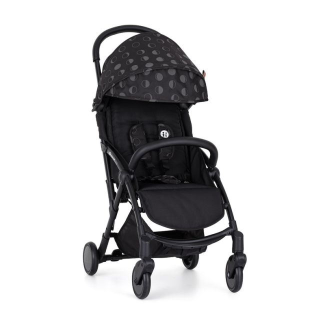 Petite&Mars - Carucior sport Up, Editie limitata, Capotina reflectorizanta, Ultracompact si usor, 6 luni+, 5.8 kg, Bara detasabila, Sustine pana la 22 kg, Gri Inchis BYN460831