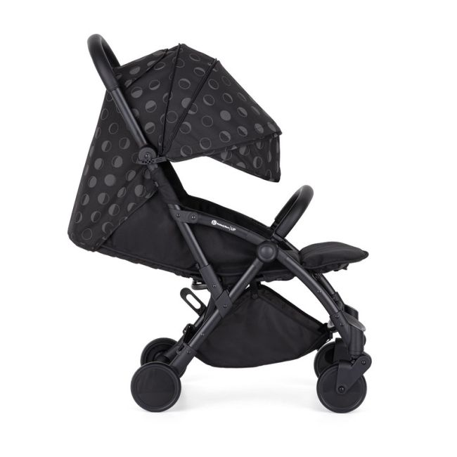 Petite&Mars - Carucior sport Up, Editie limitata, Capotina reflectorizanta, Ultracompact si usor, 6 luni+, 5.8 kg, Bara detasabila, Sustine pana la 22 kg, Gri Inchis BYN460831