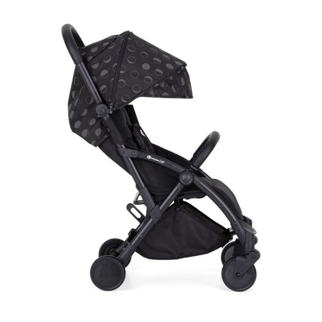 Petite&Mars - Carucior sport Up, Editie limitata, Capotina reflectorizanta, Ultracompact si usor, 6 luni+, 5.8 kg, Bara detasabila, Sustine pana la 22 kg, Gri Inchis BYN460831