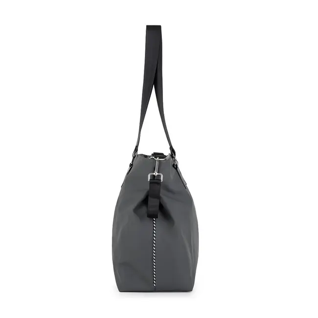 Petite&Mars - Geanta pentru mamici, Cu 6 buzunare, inclusiv termo si impermeabil, Cu saltea de infasat inclusa, 53 x 36 x 19 cm, Zoe, Gri BYN508902