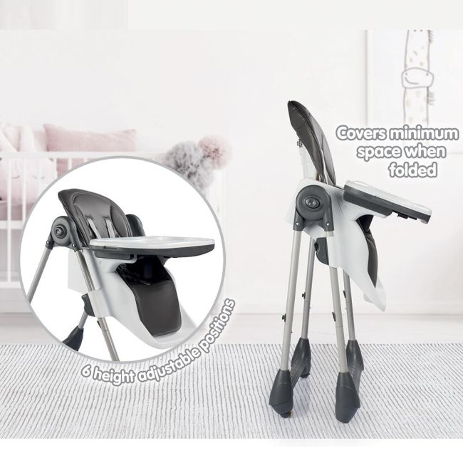 Scaun de masa pentru bebelusi -  deluxe