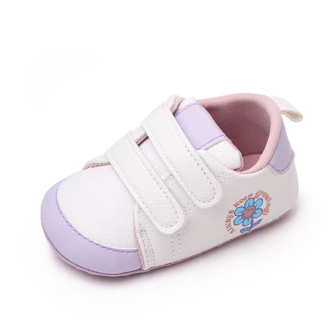 Adidasi albi cu insertii lila - Always MBBB2324-3-p13