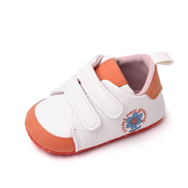 Adidasi albi cu insertii portocalii - Always LIBB2324-1-p24