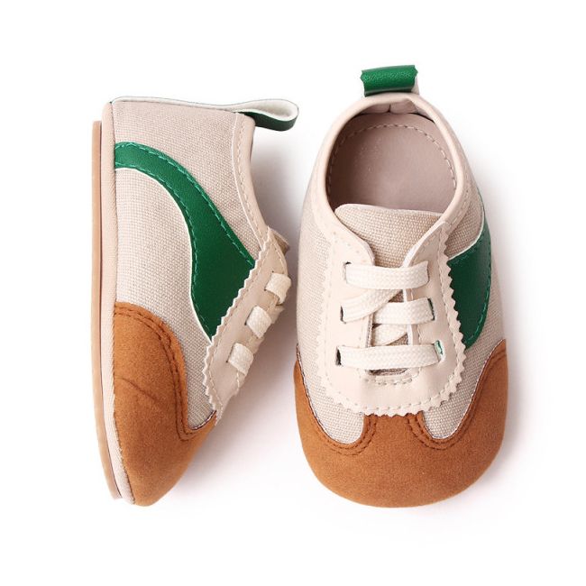 Adidasi crem cu maro si verde - Sporty MDBC2292-3-p27