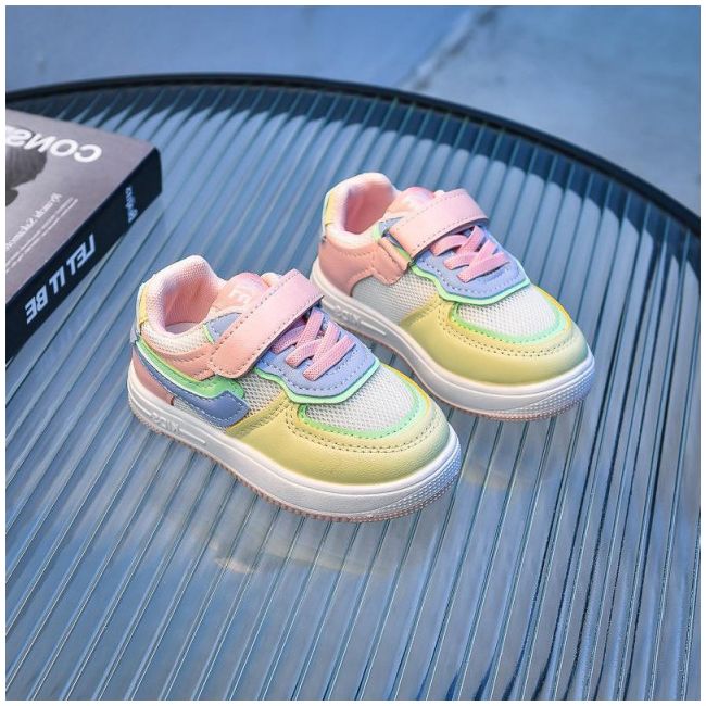 Adidasi multicolori pentru fetite - Rainbow MDNGC806-2-DE6