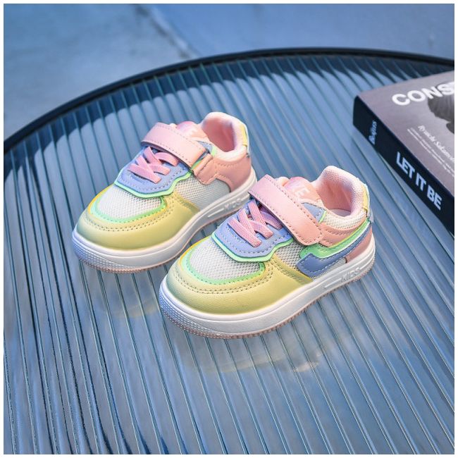 Adidasi multicolori pentru fetite - Rainbow MDNGC806-2-DE6