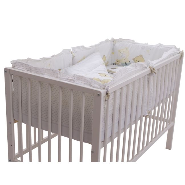Aparatoare Laterala MyKids Teddy Play Bej M1 120x60 00009342
