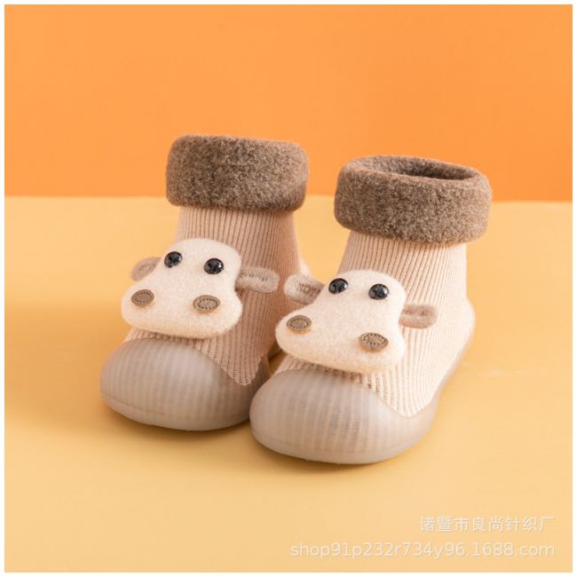 Mocasini cu talpa antiderapanta - Cow LIdw827-1-MOC6