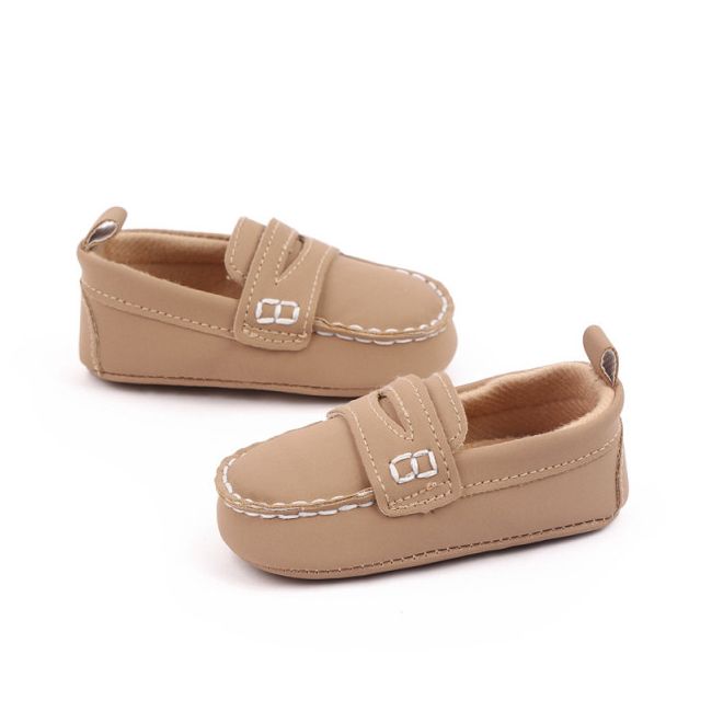 Pantofiori crem tip mocasini (marime disponibila: 3-6 luni (marimea 18 incaltaminte)) lid2774-sa4.3-6 luni (marimea 18 incaltaminte)