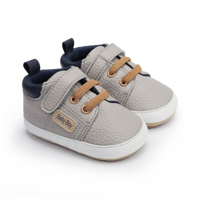 Pantofiori gri pentru baietei - Baby Boy AM9653-2-p19
