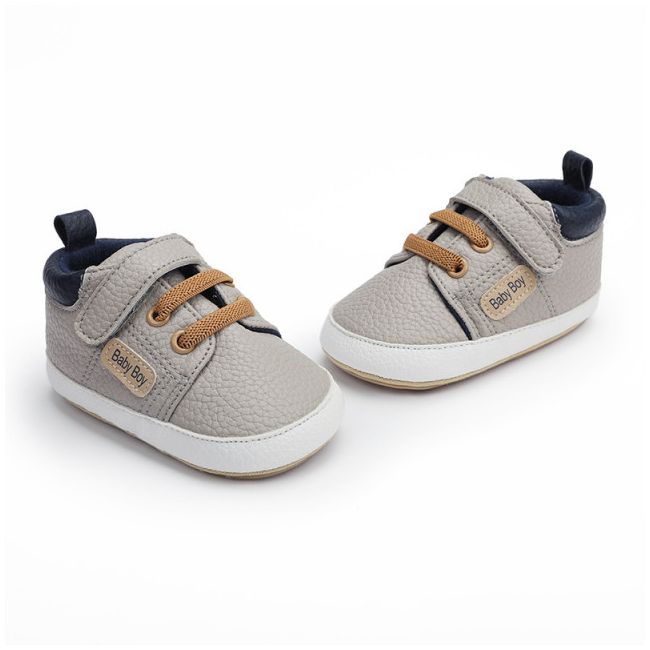 Pantofiori gri pentru baietei - Baby Boy AM9653-2-p19