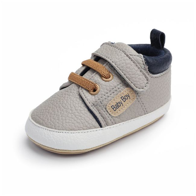 Pantofiori gri pentru baietei - Baby Boy AM9653-2-p19