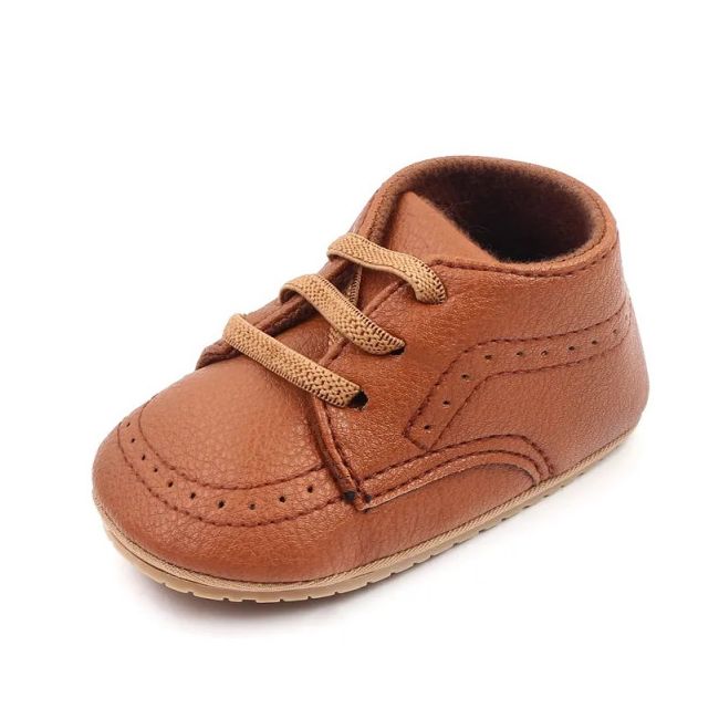 Pantofiori maro eleganti pentru bebelusi MBD2753-1-p19