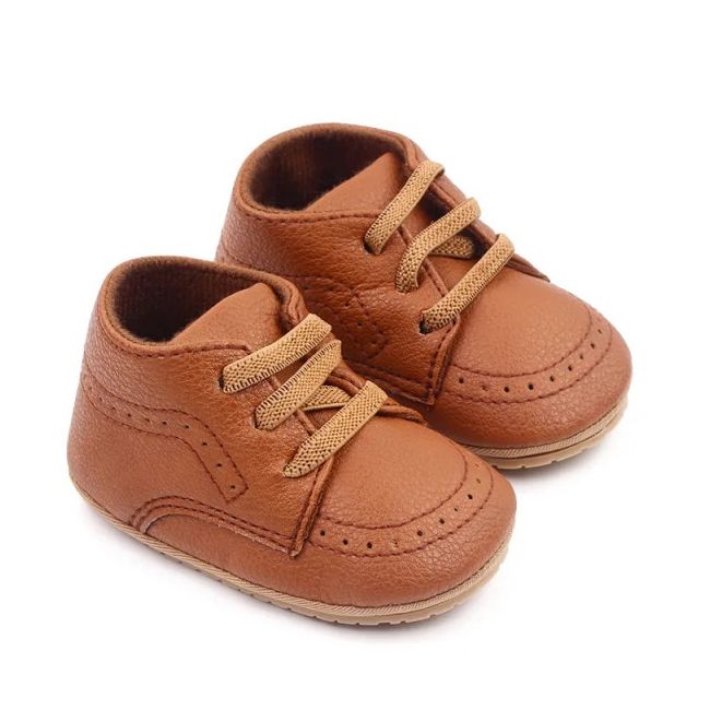 Pantofiori maro eleganti pentru bebelusi MBD2753-1-p19