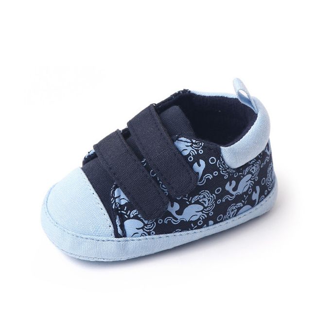 Tenisi bleu cu bleumarine pentru baietei - Whale MBBH2295-2-p19
