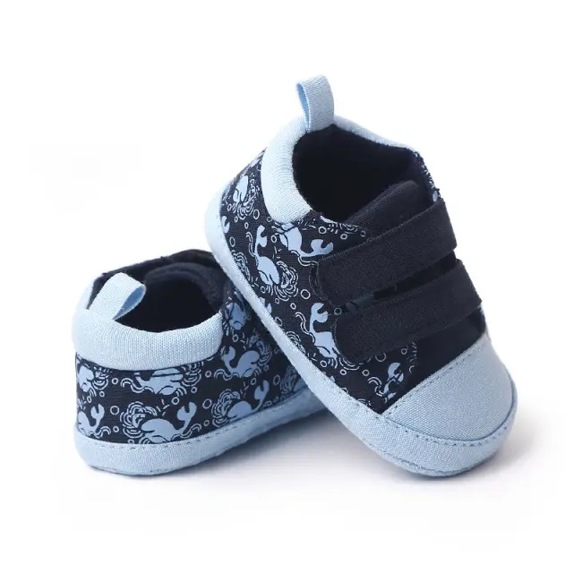 Tenisi bleu cu bleumarine pentru baietei - Whale MBBH2295-2-p19