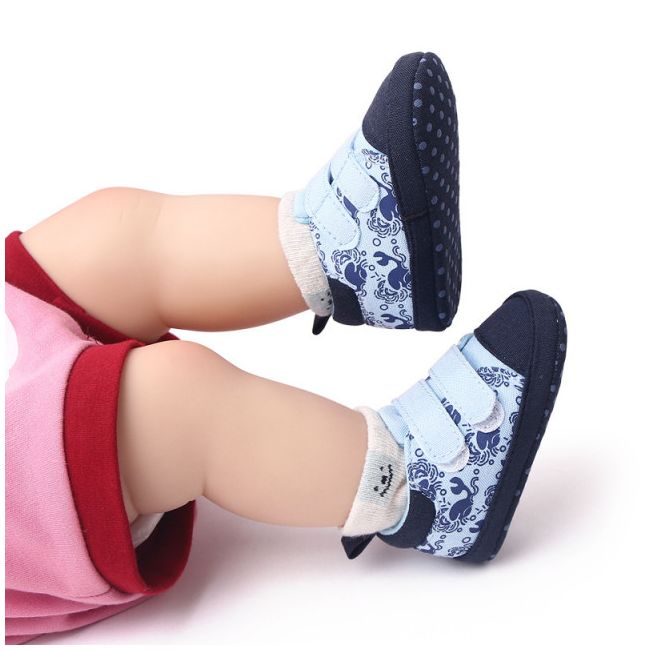 Tenisi bleu cu bleumarine pentru baietei - Whale MBBH2295-2-p19