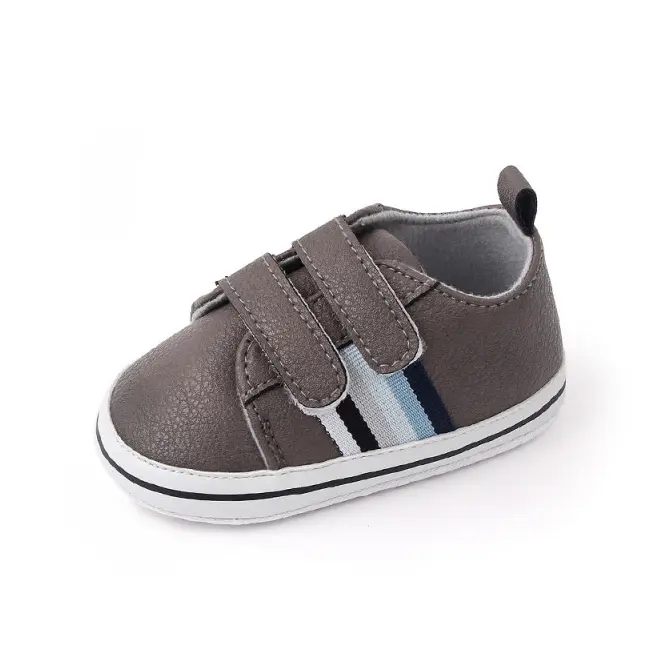 Adidasi gri pentru baietei - Snoozy MBBZ2288-3-c5
