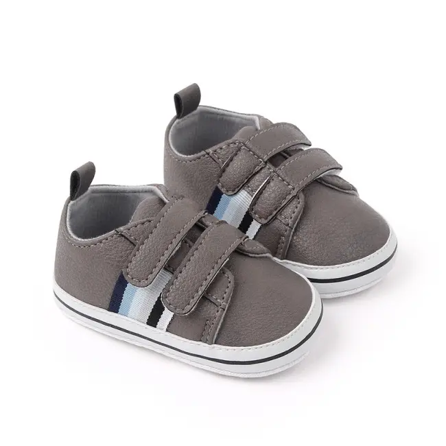 Adidasi gri pentru baietei - Snoozy MBBZ2288-3-c5