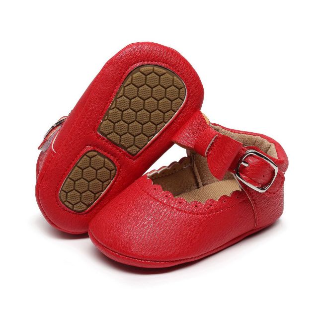 Pantofiori rosii pentru fetite - Bella AMB147-3-c3