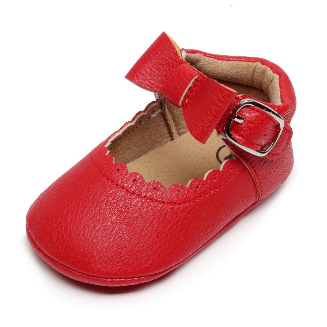 Pantofiori rosii pentru fetite - Bella AMB147-3-c3