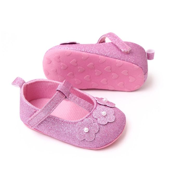 Pantofiori roz ciclamen pentru fetite - Sweety LIBM2348-2-p01