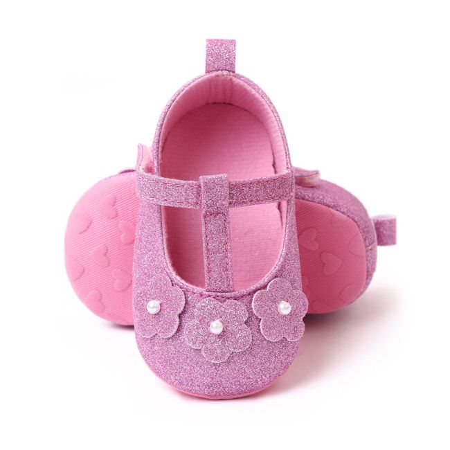 Pantofiori roz ciclamen pentru fetite - Sweety LIBM2348-2-p01