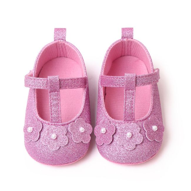 Pantofiori roz ciclamen pentru fetite - Sweety LIBM2348-2-p01