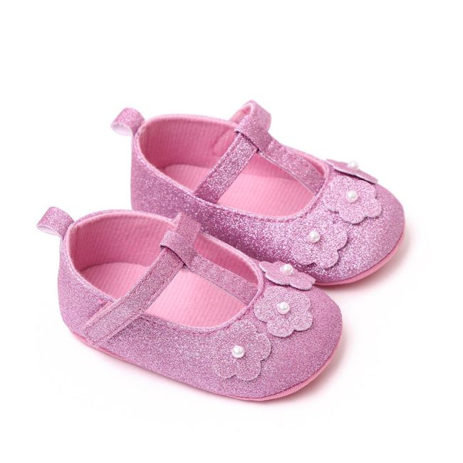 Pantofiori roz ciclamen pentru fetite - Sweety LIBM2348-2-p01