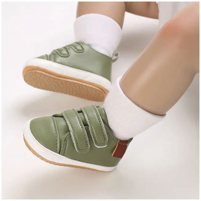 Pantofiori verzi pentru baietei LIE116-1-c3