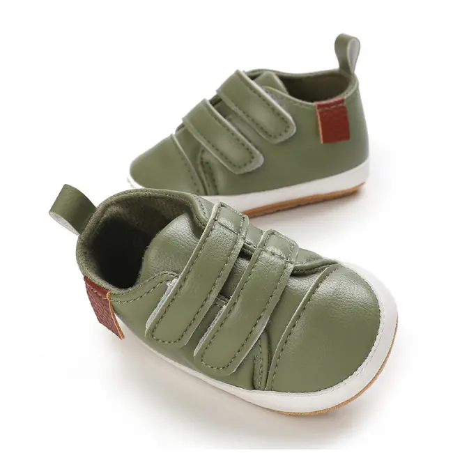Pantofiori verzi pentru baietei LIE116-1-c3