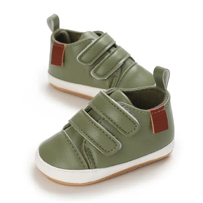 Pantofiori verzi pentru baietei LIE116-1-c3