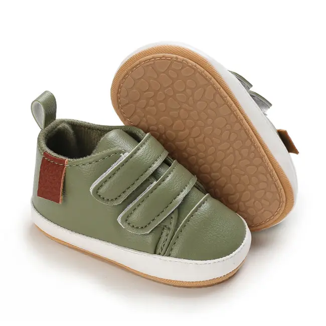 Pantofiori verzi pentru baietei LIE116-1-c3
