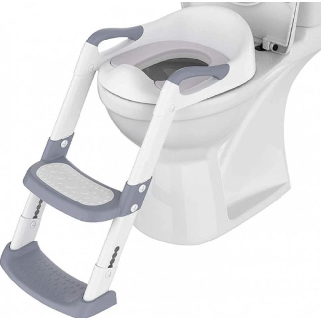 Reductor toaleta cu scarita si colac moale wendo white lvtk5904067518124
