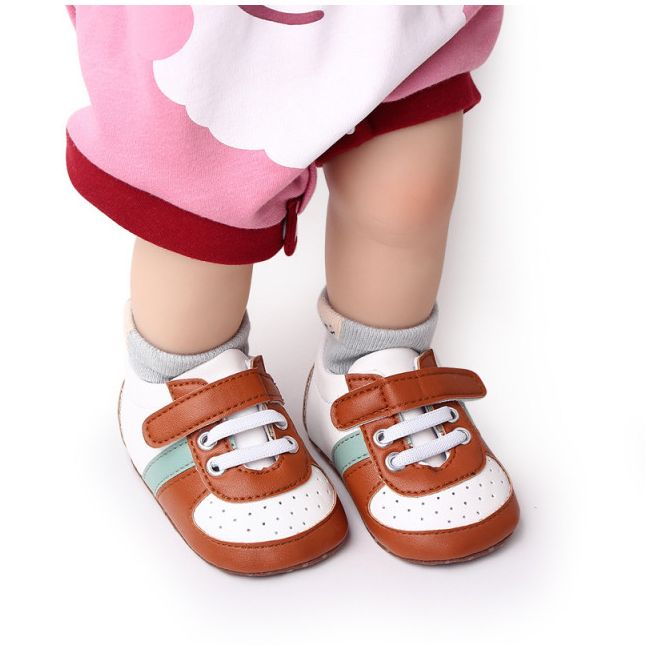 Adidasi albi cu maro si verde MDBZ2316-1-sa3